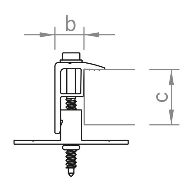 Modulbefestiger-Set E-K 30-42