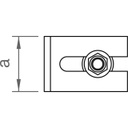 Abrutschsicherung/Abdeckkappe-Set C71 sw