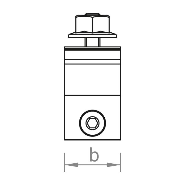 Rundfalzklemmen-Set M8