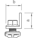 Abrutschsicherungs-Set Kurzprofile M14