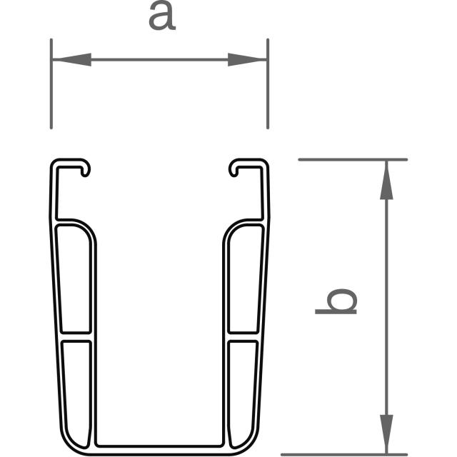 C-Schiene 71-2 5,40m