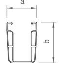 C-Schiene 71-2 5,40m