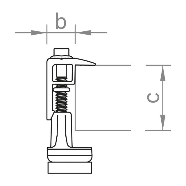 Endklemme 30-42 Set C