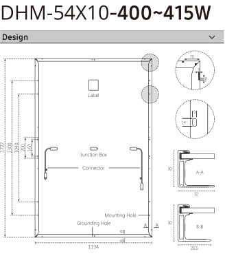 DHM-54X10/FS(BW) 410W