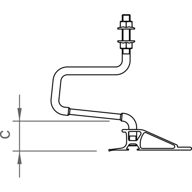 Dachhaken-Set ZD 30 M12