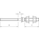 Stockschrauben-Set SP 8,0-M10 185 mm