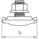 Kreuzschienenverbinder-Set C M14