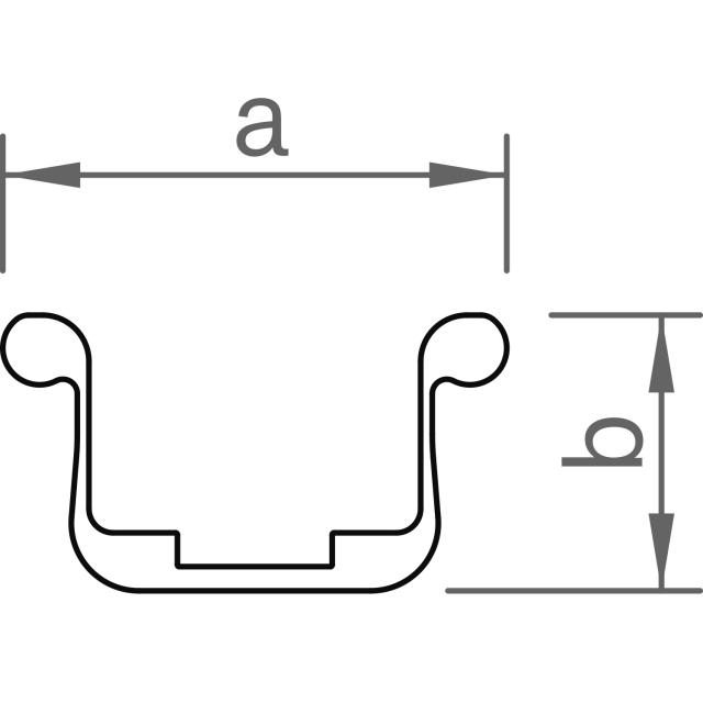 Schienenverbinder-Set C38