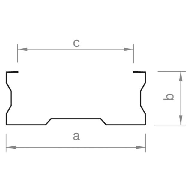 Grundschiene 230-90 6,00 m