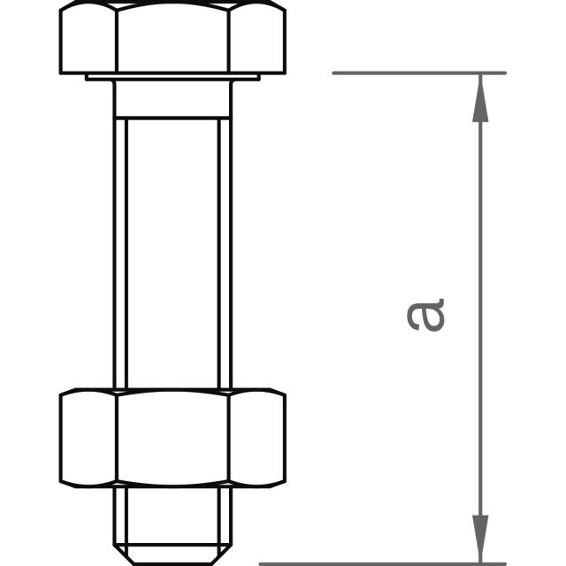 Modulabrutschsicherungs-Set M8