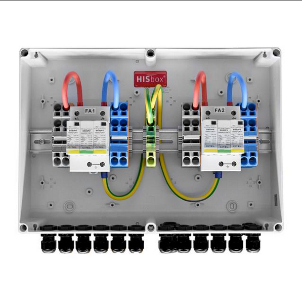 HISbox DC Combiner 1000V, 2 MPPT, IN2/OUT1-2