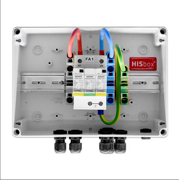 HISbox DC Combiner 1000V, 1 MPPT, IN1/OUT1