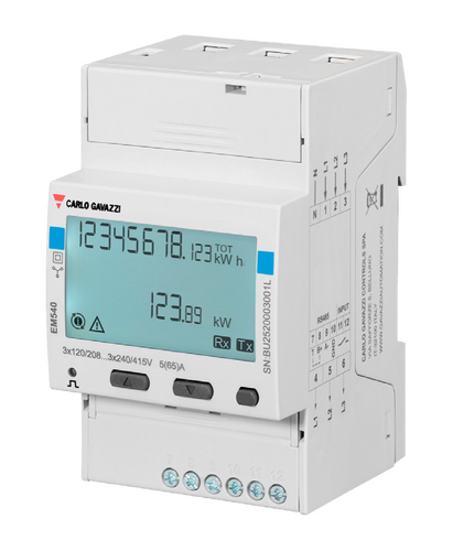 Victron Energiemeter EM540 (RS485-Dreiphasenbetrieb max. 65A))