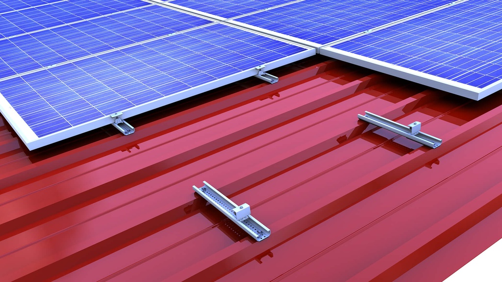 Montagematerial für Solar-Komplettanlage KFW 442