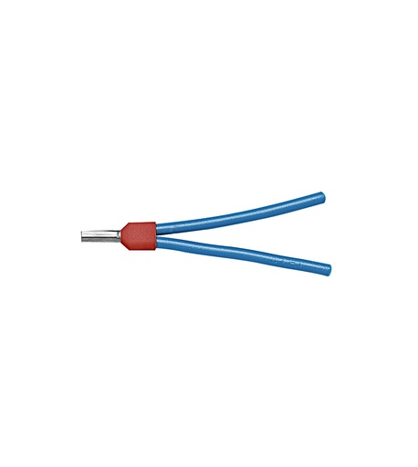 [GI55740806] Aderendhülse isoliert, Duo 2x10mm², L1=26mm