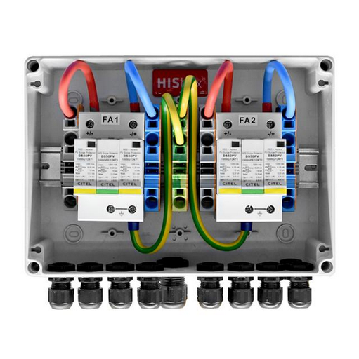 [04-000481] HISbox DC Combiner 1000V, 2 MPPT, IN1/OUT1